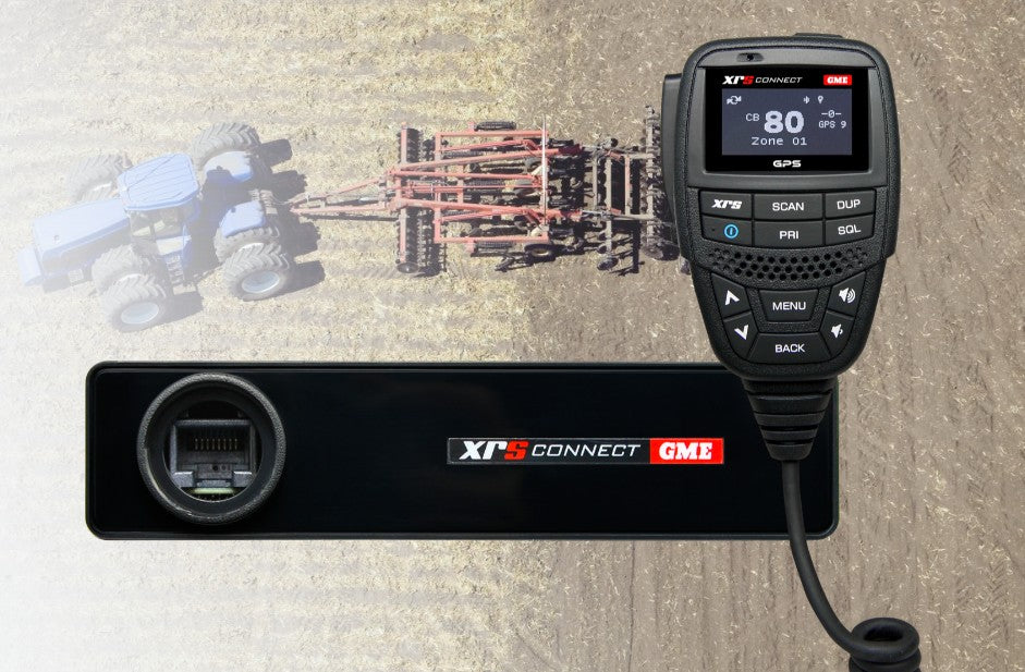 GME XRS™ Connect IP67 UHF CB Radio with Bluetooth® & GPS