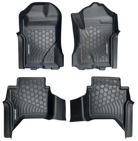 Mudtamer Floor Mats Full Set - Next Gen Ford Ranger/Raptor 2022+