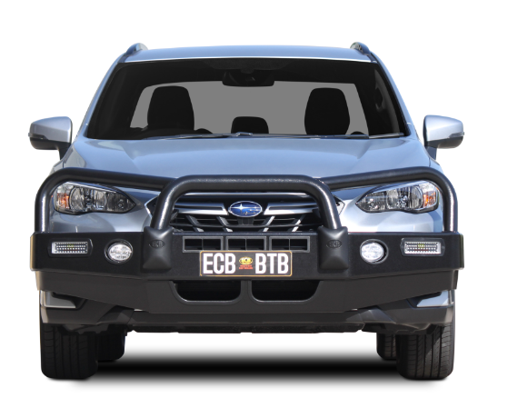 ECB Subaru XV Bullbar (10/20 to 12/22) Silver Hammertone
