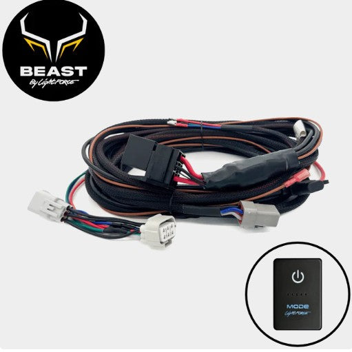 Lightforce BEAST Driving Light Wiring Harness to suit Mazda BT50 3rd Gen & Isuzu D-Max 3rd Gen