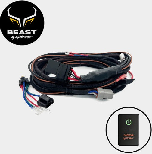 Lightforce BEAST Driving Light Wiring Harness to suit Toyota Landcruiser 70 Series 2021 to 2023