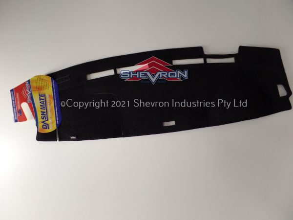 Shevron Dash Mate Dashboard Covers - Mazda BT-50 Freestyle,  XT-XF 07/2020 on - Black