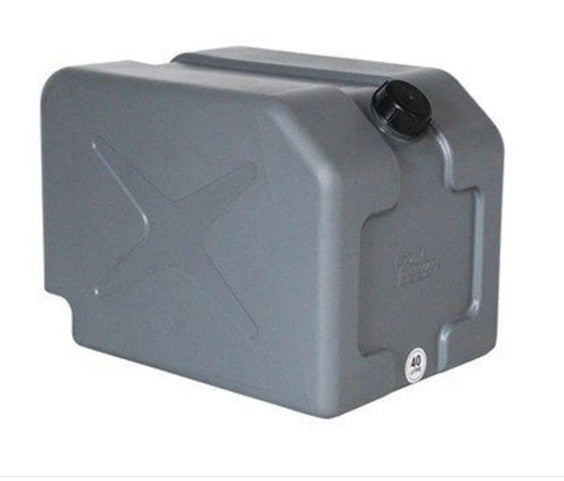 Ironman 4x4 Double Water Jerry Can With Barbed Outlet 40L