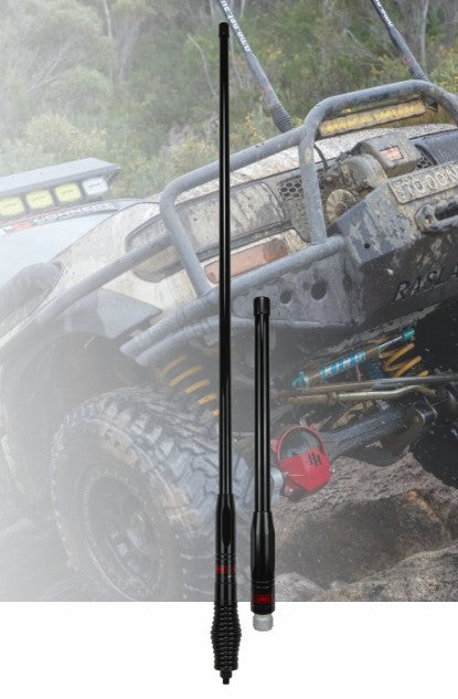 GME Heavy Duty All Terrain Pack (2.1 & 6.6dBi Gain) - Black