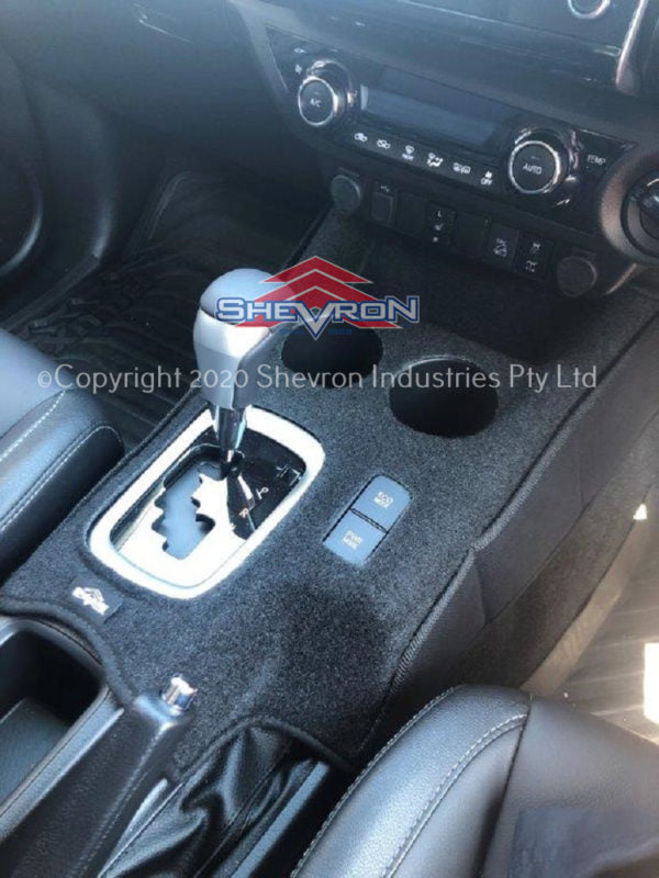 Shevron Console Covers - Toyota Hilux Series 1 Dual Cab - 07/2015 on 4WD, 8th Gen