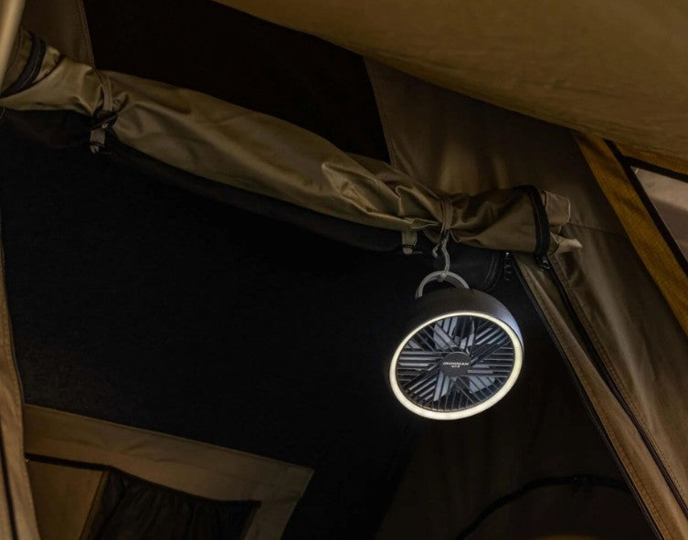 Ironman 4x4 Rechargeable LED Light and Hi-Flow Tent Fan