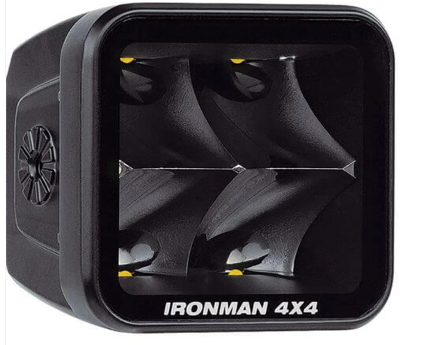 Ironman 4x4 Bright 40W Led Cube Light - Clear Spot