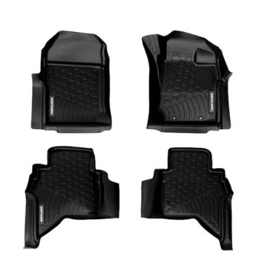 Mudtamer Floor Mats full set - Isuzu DMAX 2021+