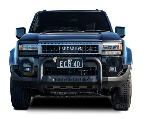 ECB Toyota Prado 250 Series Nudge Bar (2025 to) Black Ripple