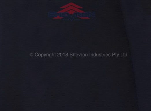 Shevron Fabric Rear Seat Cover to suit Mitsubishi Triton MQ 2015 - 2018 - Black