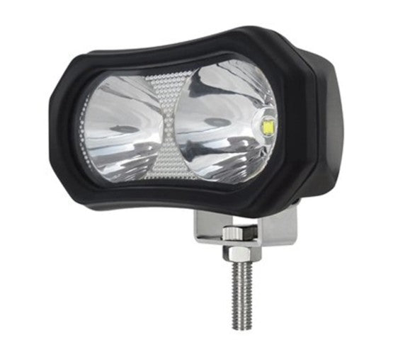 Ironman 4x4 10W Spot Beam Universal Led Work Light - 93mm L (2 x 5W Led, 0.9A) - Clear